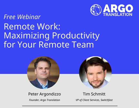 Remote work: Maximizing productivity for your remote team